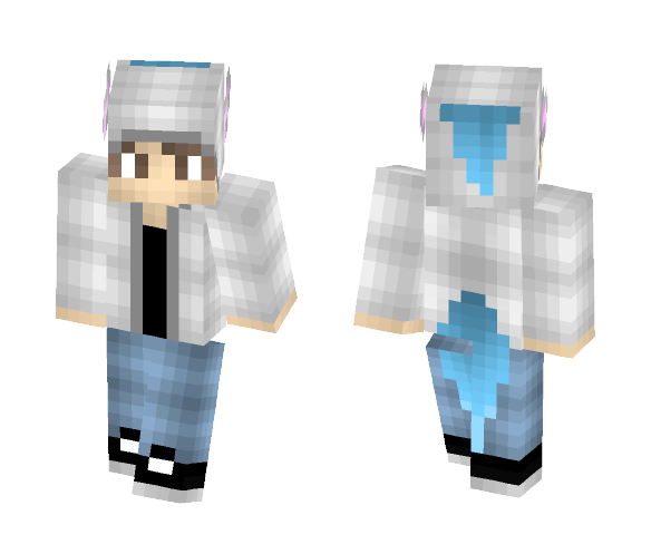 The Blue Unicorn Boy - Boy Minecraft Skins - image 1