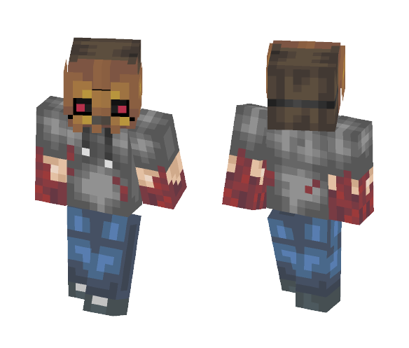 Pumpkin skull - Male Minecraft Skins - image 1