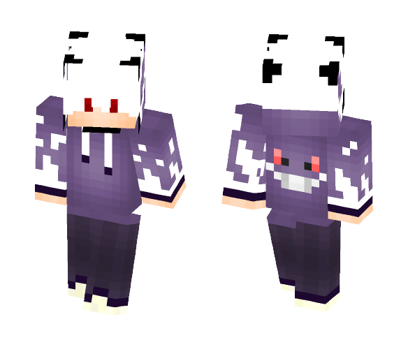 Shinyish Gengar Boy - Boy Minecraft Skins - image 1