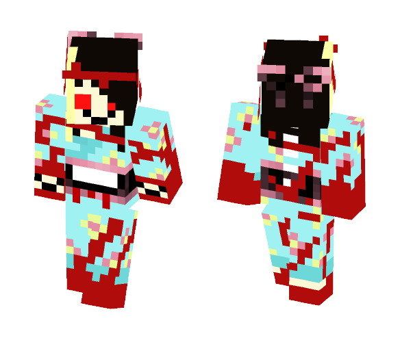 The Smiling God - Female Minecraft Skins - image 1