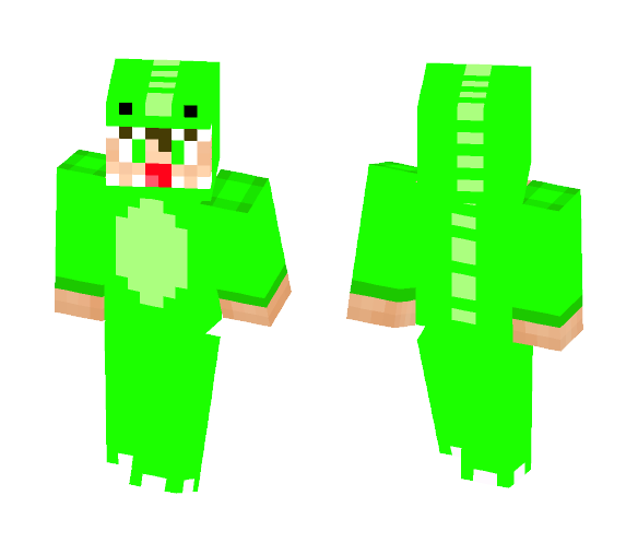 Dino pajamas! - Male Minecraft Skins - image 1