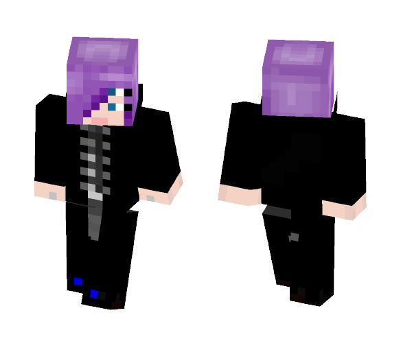Cute Four Eyes - Female Minecraft Skins - image 1