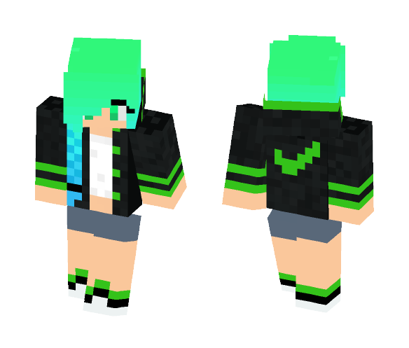Nike Girl - Girl Minecraft Skins - image 1