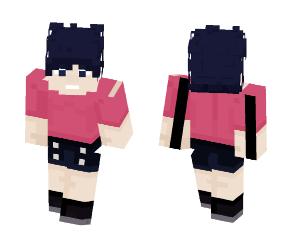 Gorillaz - Noodle (Phase 4) - Female Minecraft Skins - image 1