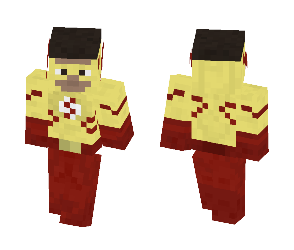 Kid Flash [Flash TV Show] - Male Minecraft Skins - image 1