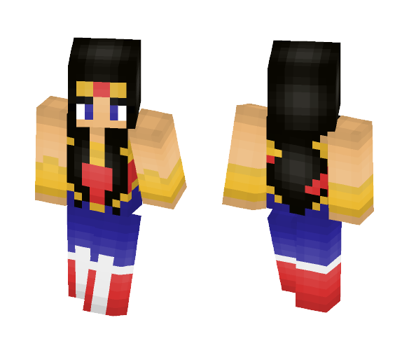Wonder Woman Injustice - Comics Minecraft Skins - image 1