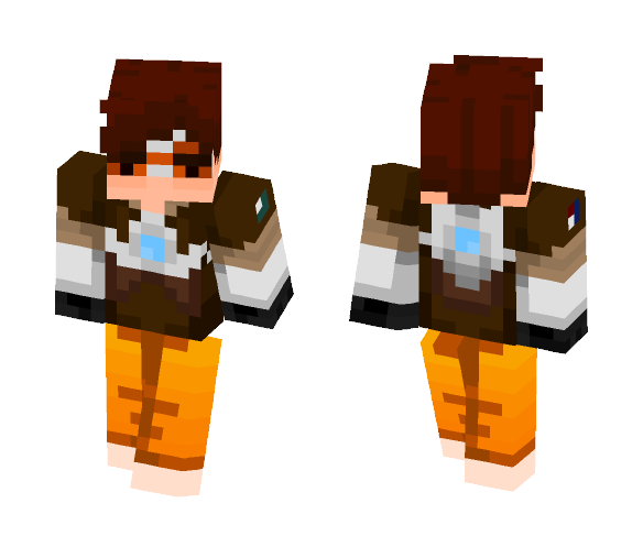 Tracer - Female Minecraft Skins - image 1