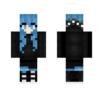 Mrs Misty Eyed Blue - Female Minecraft Skins - image 2