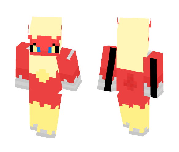 Pokemon-Blaziken (Female) - Female Minecraft Skins - image 1