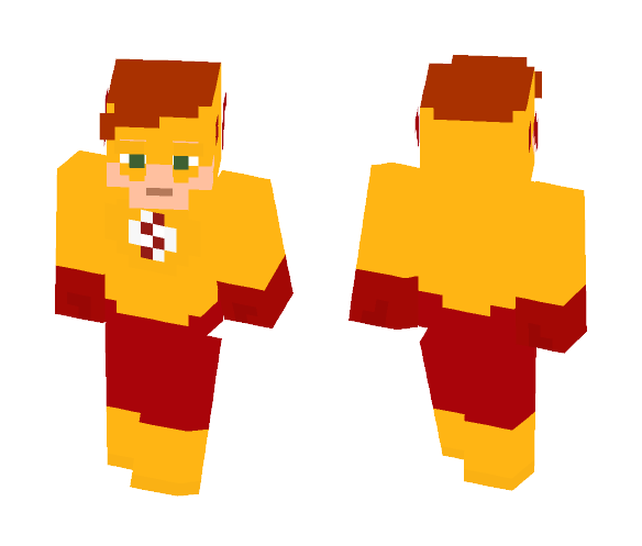 Kid Flash - Male Minecraft Skins - image 1