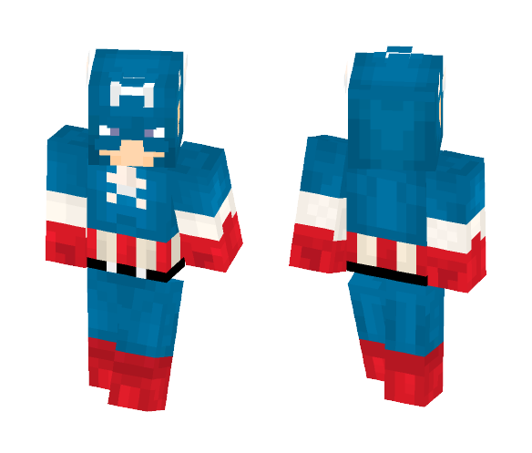 Captain America - Comics Minecraft Skins - image 1