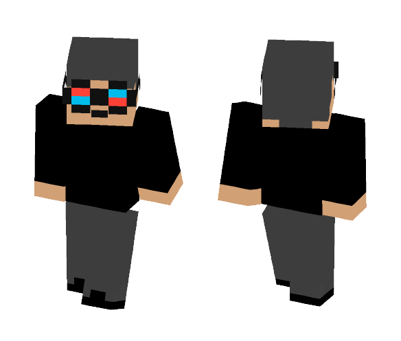 My Skin // Hippie Steve Jobs - Male Minecraft Skins - image 1