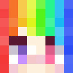 Download Free Rainbow Gal 2.0 school girl style Skin for Minecraft image 3 Rainbow Gal 2.0 school girl style - Girl Minecraft Skins - image 3