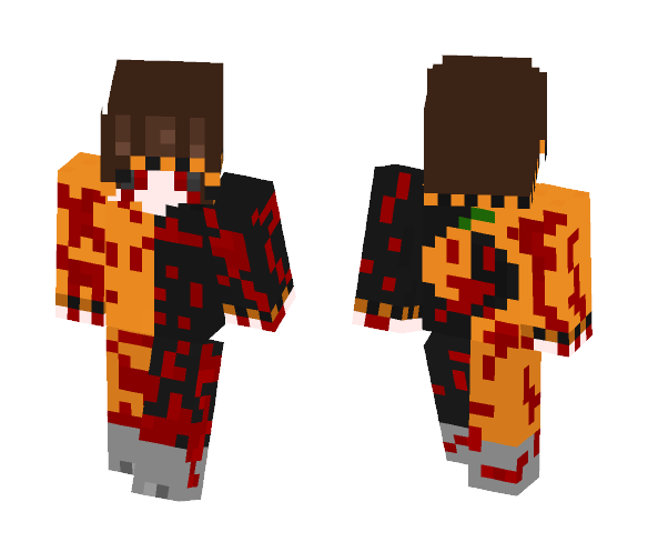 Halloween Emolox (Bloody) - Halloween Minecraft Skins - image 1