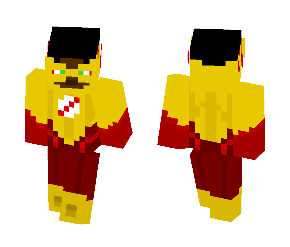 Kid Flash (Cw) - Comics Minecraft Skins - image 1