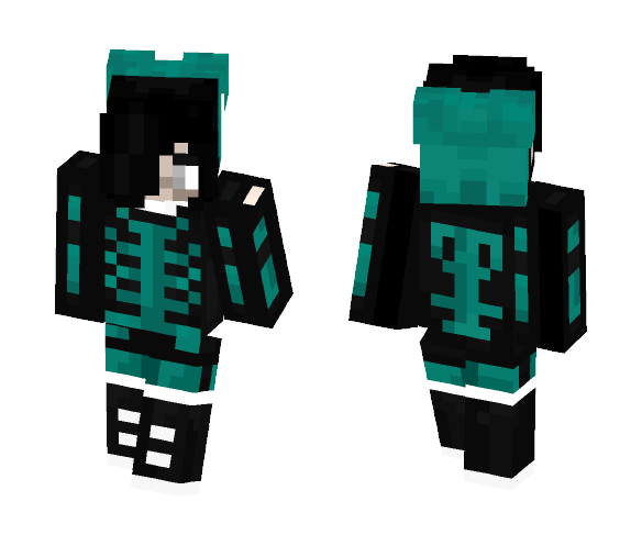 Yayy Skelly sweater! - Female Minecraft Skins - image 1