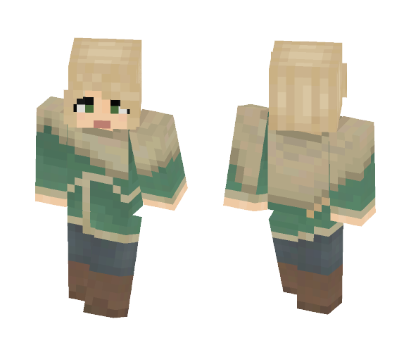 Katherine Fisher [Removable Cloak] - Female Minecraft Skins - image 1