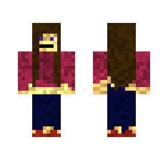 Pixelized girl