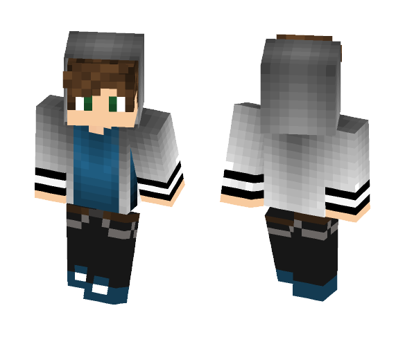 Hoodie Boy - Boy Minecraft Skins - image 1