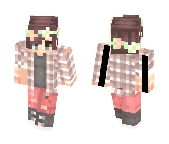 ~Flower Boy~ - Male Minecraft Skins - image 1
