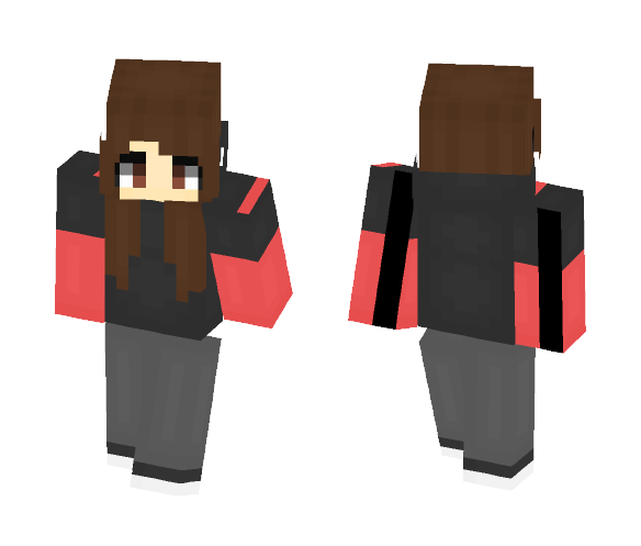 i'm tired - Female Minecraft Skins - image 1