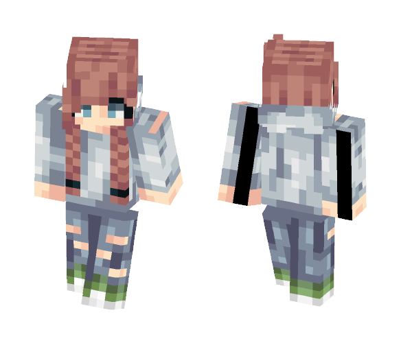 Hoodie - Female Minecraft Skins - image 1