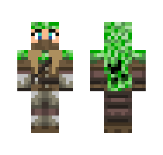 Female Creeper Slayer - Female Minecraft Skins - image 2