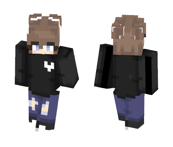 its edited darling (first skin) - Female Minecraft Skins - image 1