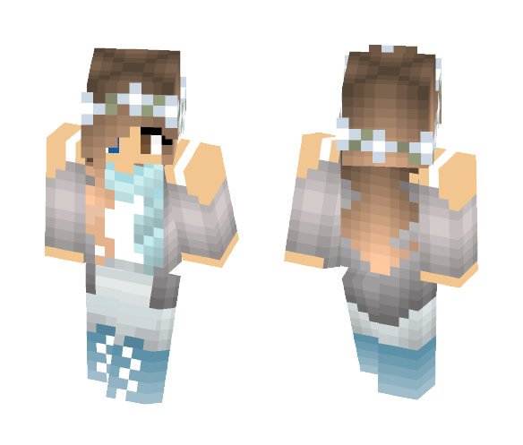 ❅ Winter ❅ - Female Minecraft Skins - image 1