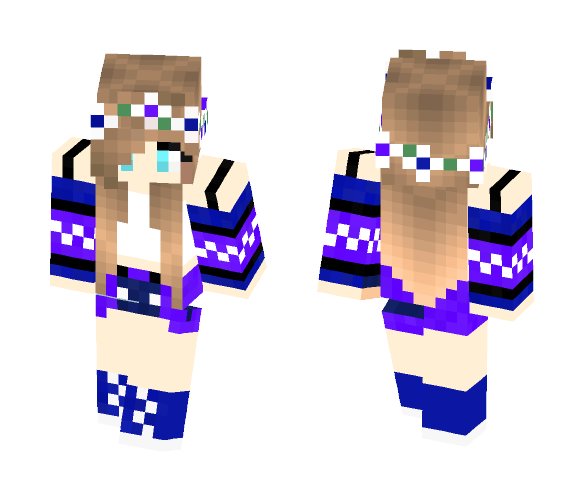 Cute girl - Cute Girls Minecraft Skins - image 1