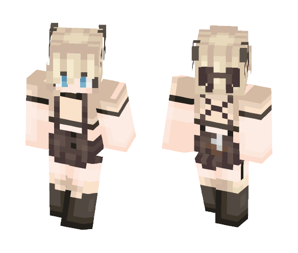 Oh my deer.. || New shading! - Female Minecraft Skins - image 1