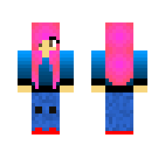Girl in jeans - Girl Minecraft Skins - image 2