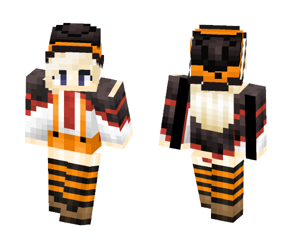 Download Free Halloween Girl Skin for Minecraft image 1 Halloween Girl - Girl Minecraft Skins - image 1