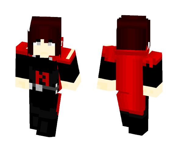 Download Free The Red Dolt - RWBY ~Ὠκεαν~ Skin for Minecraft image 1 The Red Dolt - RWBY ~Ὠκεαν~ - Female Minecraft Skins - image 1