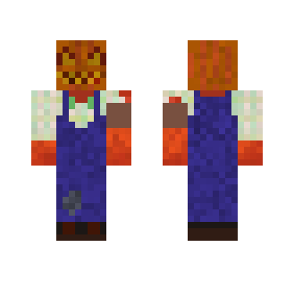 Pumpkin F Man - Other Minecraft Skins - image 2