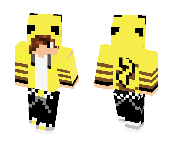 Pokémon - Pikachu Boy - Boy Minecraft Skins - image 1