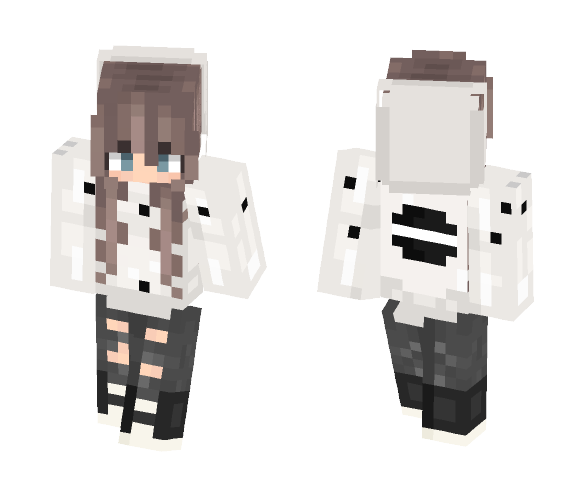 Cute Coffee Girl//_LostGirlDream_ - Cute Girls Minecraft Skins - image 1