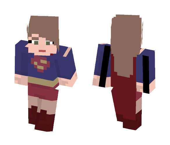 SuperGirl CW - Supergirl - Female Minecraft Skins - image 1