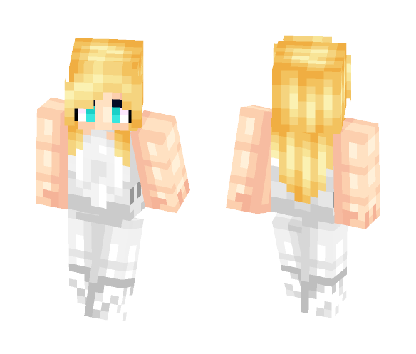White Canary Dc - Comics Minecraft Skins - image 1