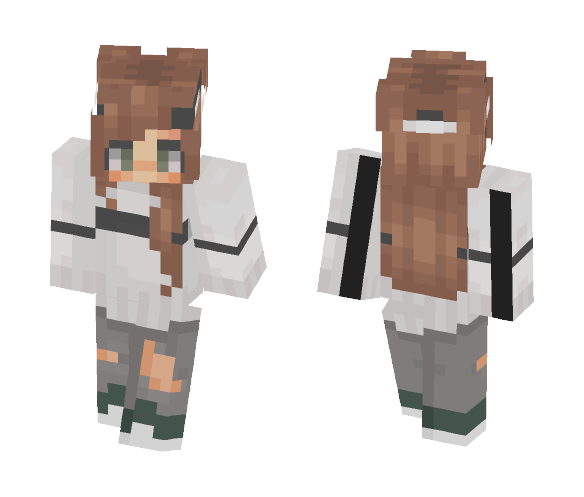 Download Free Uh stuck on names again im lame ;-; Skin for Minecraft image 1 Uh stuck on names again im lame ;-; - Female Minecraft Skins - image 1