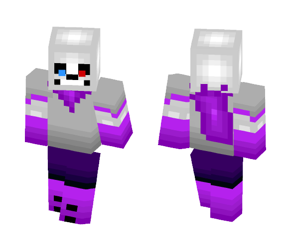 Blue Raspberry Sans - Interchangeable Minecraft Skins - image 1