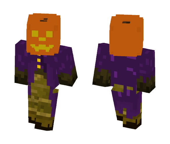 Download Free Pumpkin King Jack - By xXSlayXx Skin for Minecraft image 1 Pumpkin King Jack - By xXSlayXx - Male Minecraft Skins - image 1