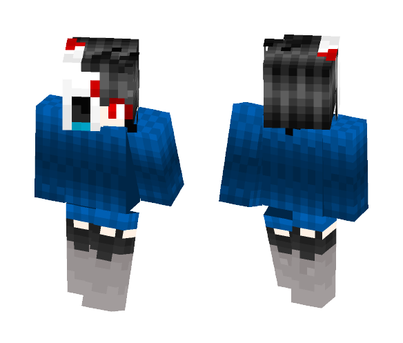 Puffy Mask - Female Minecraft Skins - image 1