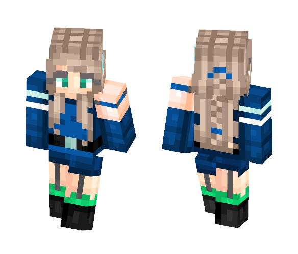 Oblivion Fan Skin - Female Minecraft Skins - image 1