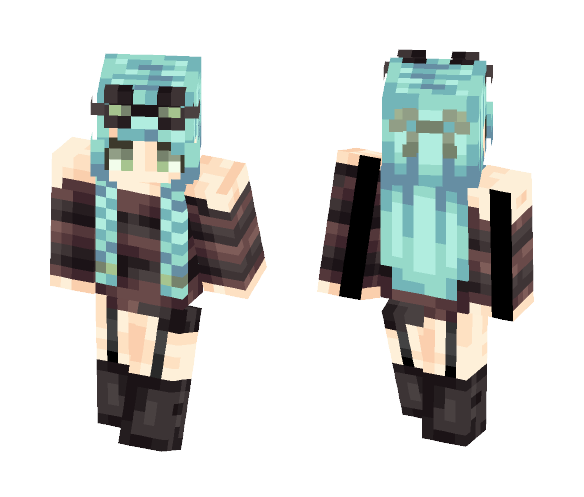 Steampunk | Shading Test - Female Minecraft Skins - image 1