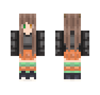 Halloween Girl, - Halloween Minecraft Skins - image 2