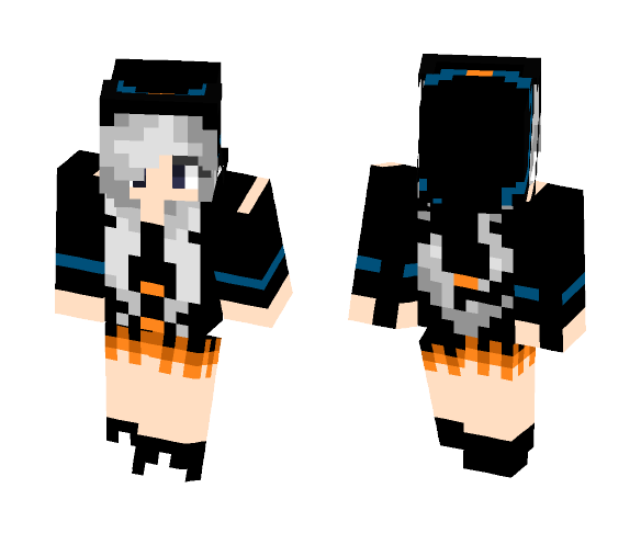 SnowBunnyKittens (Halloween) - Halloween Minecraft Skins - image 1