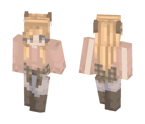 Pumpkin Spice - Female Minecraft Skins - image 1