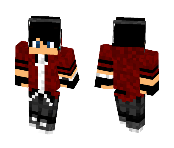 Guy in a Hoodie - Male Minecraft Skins - image 1