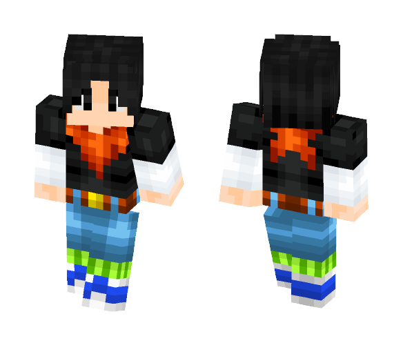 Android #17 but just call it Me - Male Minecraft Skins - image 1